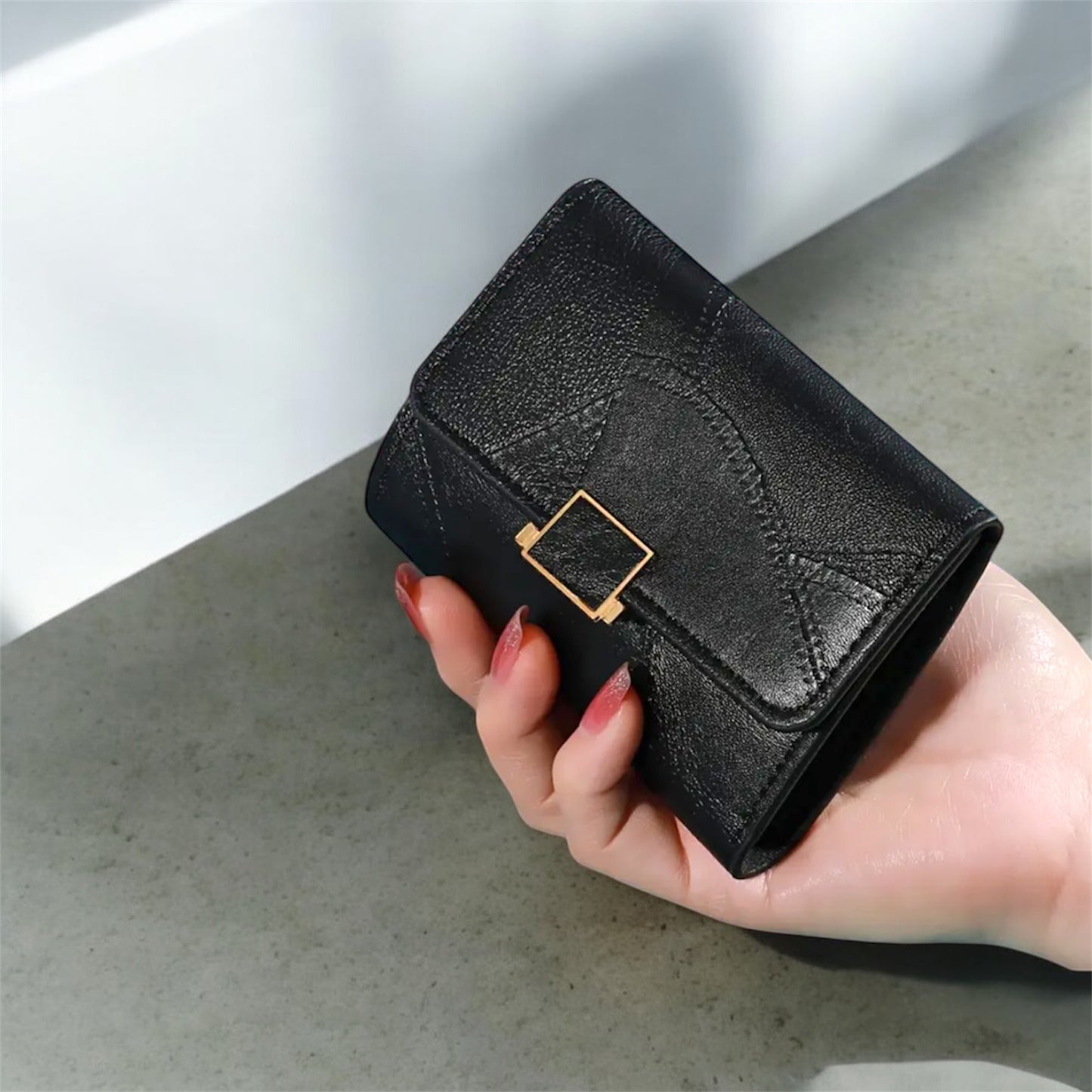 Vesper Black Wallet