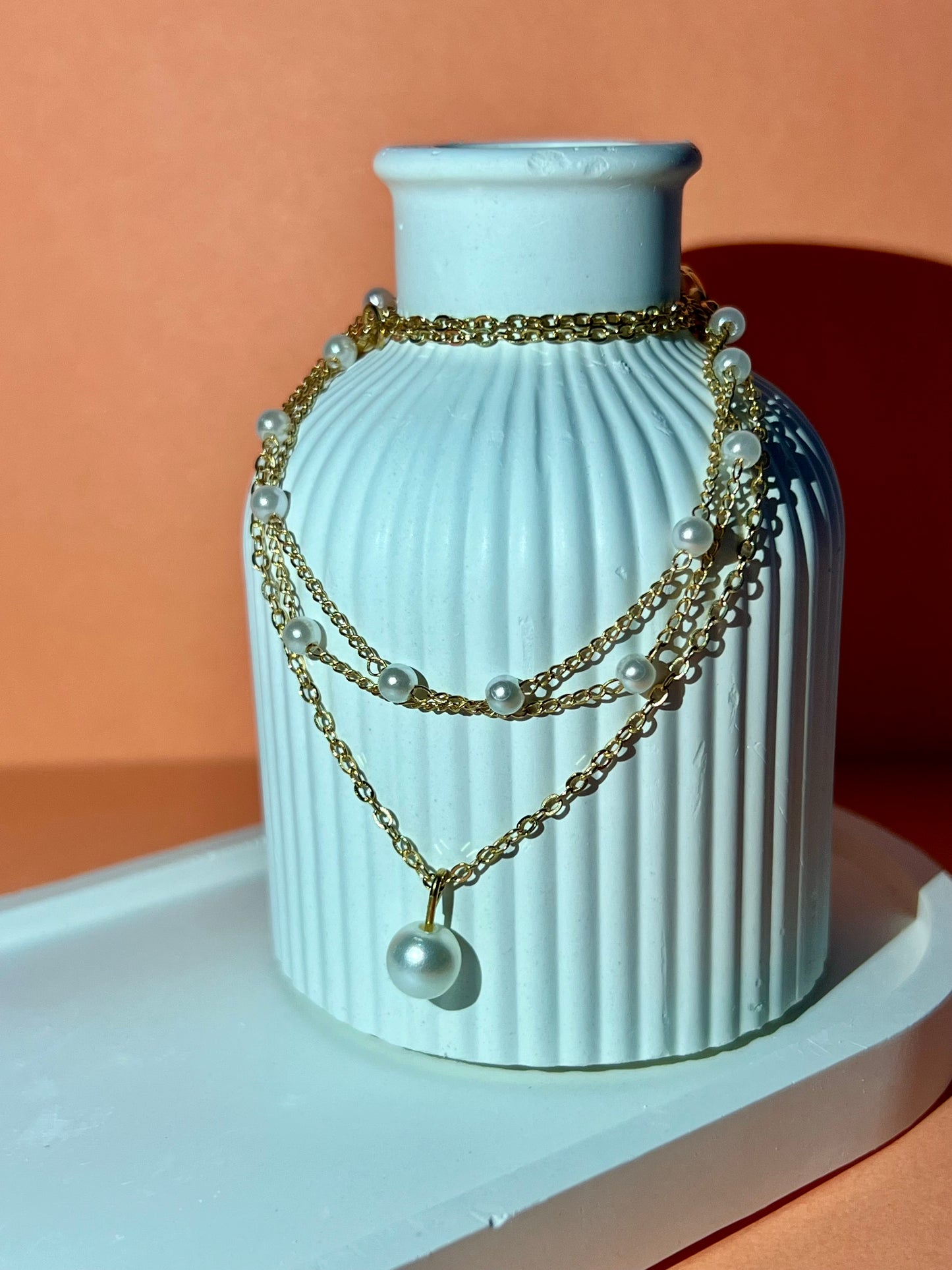 Pearls Paired Pendants