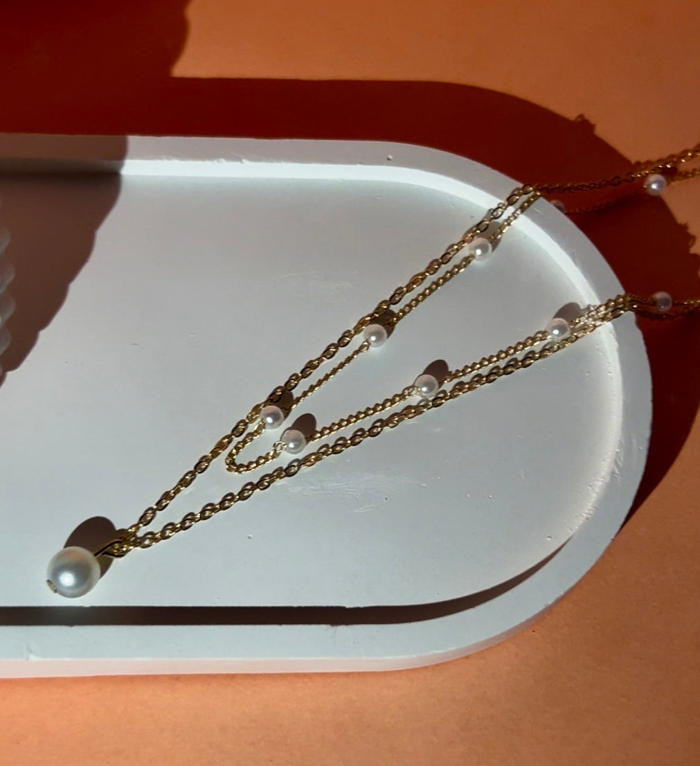 Pearls Paired Pendants