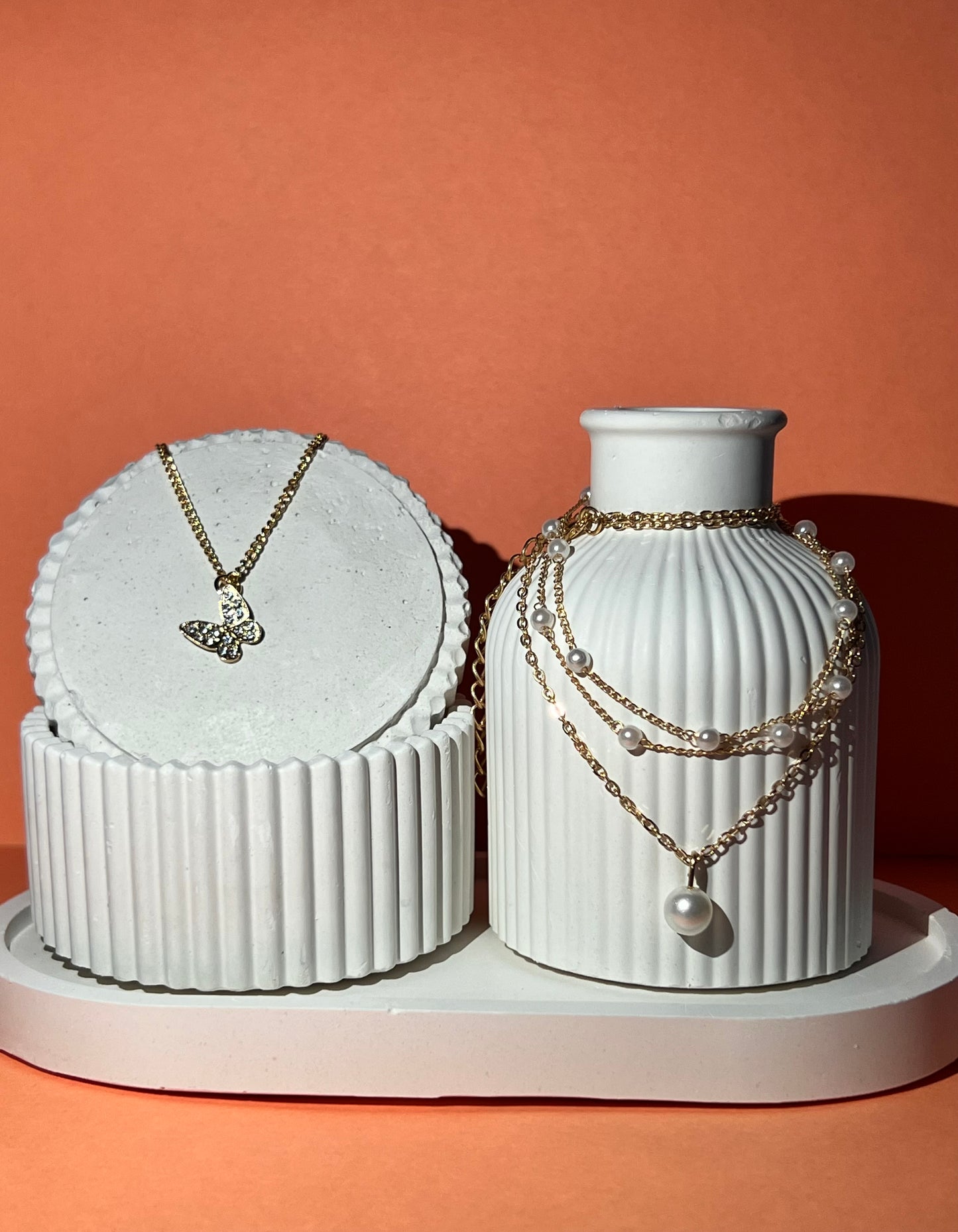 Pearls Paired Pendants