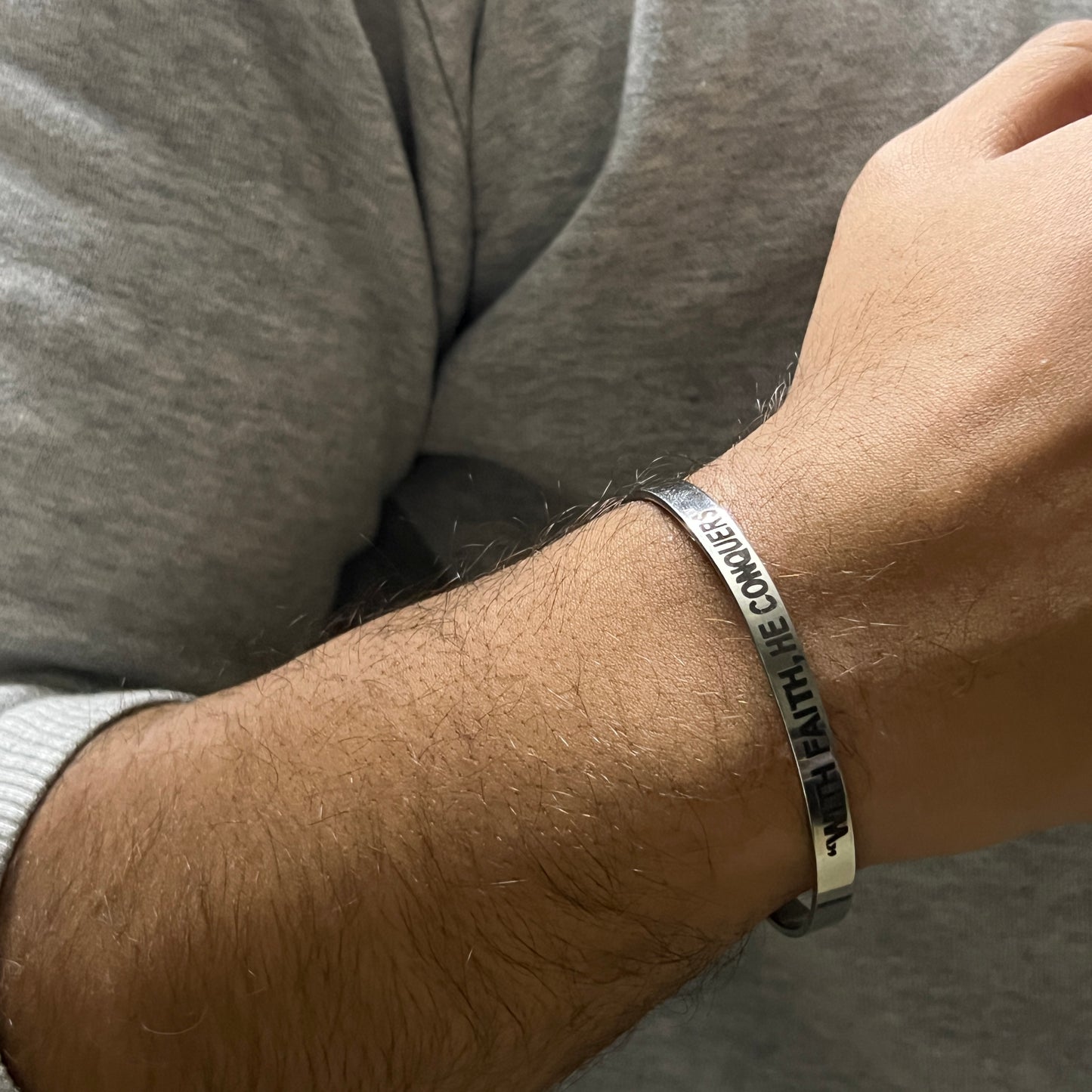 Engraved Hand Cuff