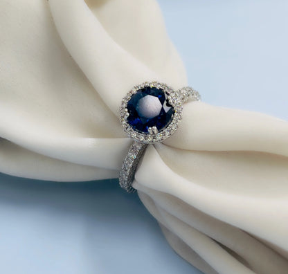 Blue Luxe Ring