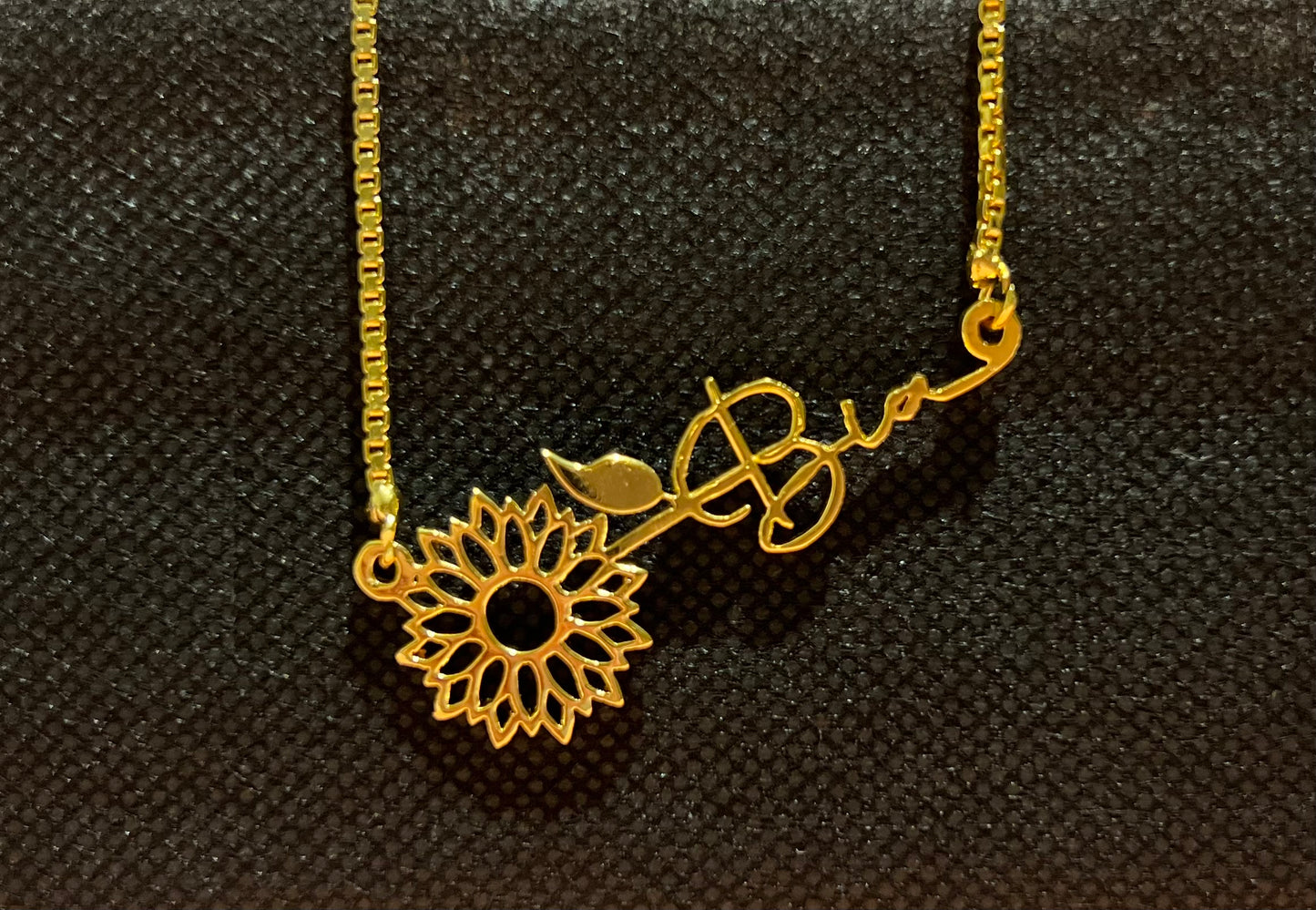 Sunflower Charm Pendant