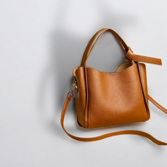 Ember - Brown Leather Crossbody Handbag