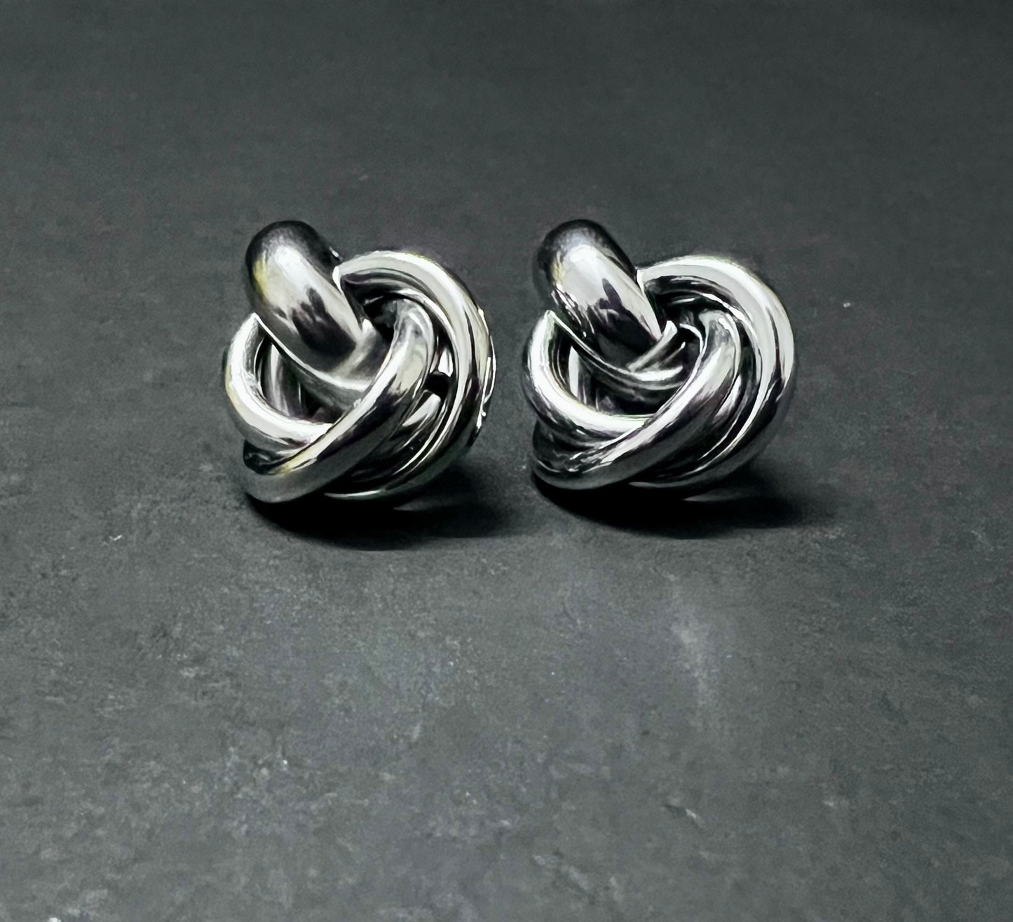 Silver Interlooped Earrings