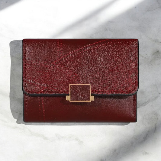 Vesper Burgundy Wallet