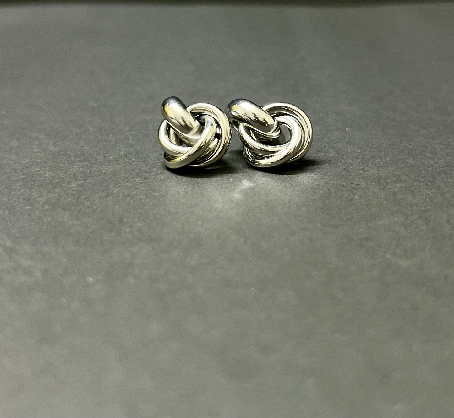 Silver Interlooped Earrings