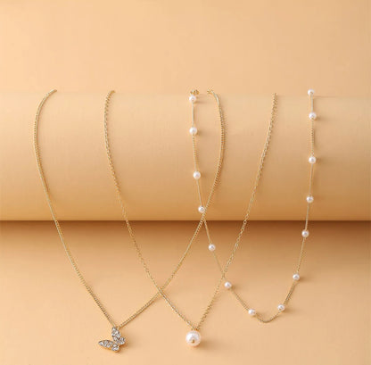 Pearls Paired Pendants