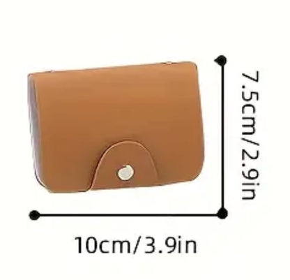 Dusk Brown - Shoulder bag with a cardholder