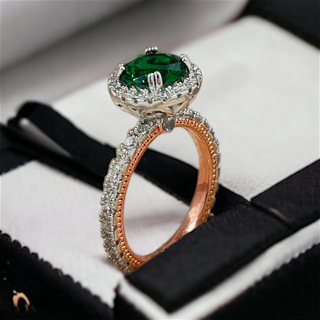 Green Luxe Ring