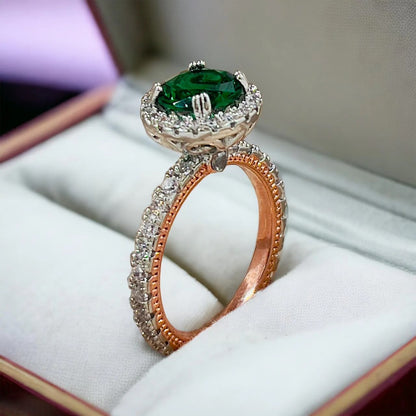 Green Luxe Ring