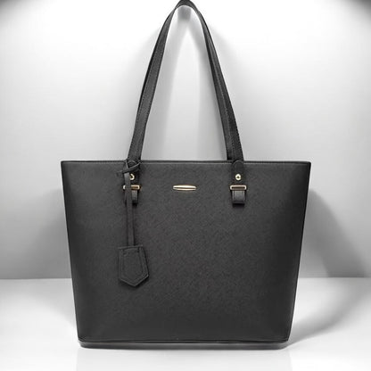 Echo Black - Tote bag with a complementary makeup pouch