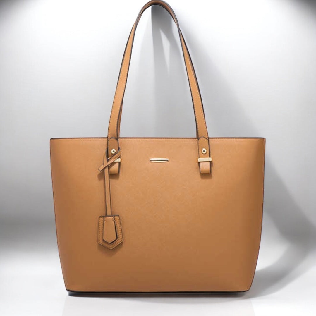 Echo Brown - Tote bag with a complementary makeup pouch