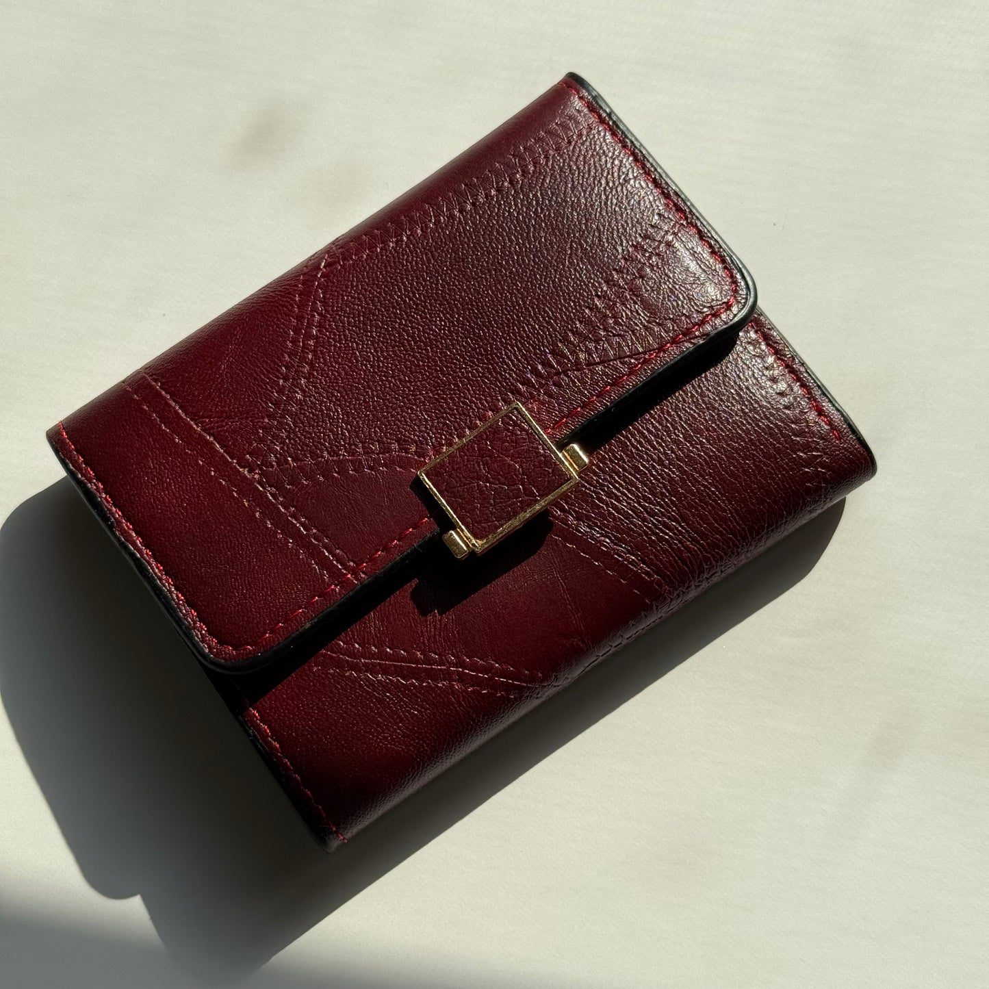 Vesper Burgundy Wallet