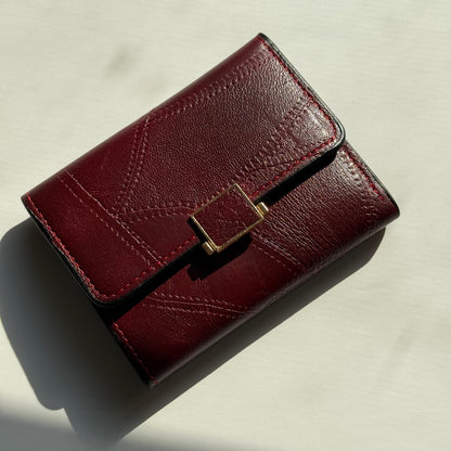 Vesper Burgundy Wallet