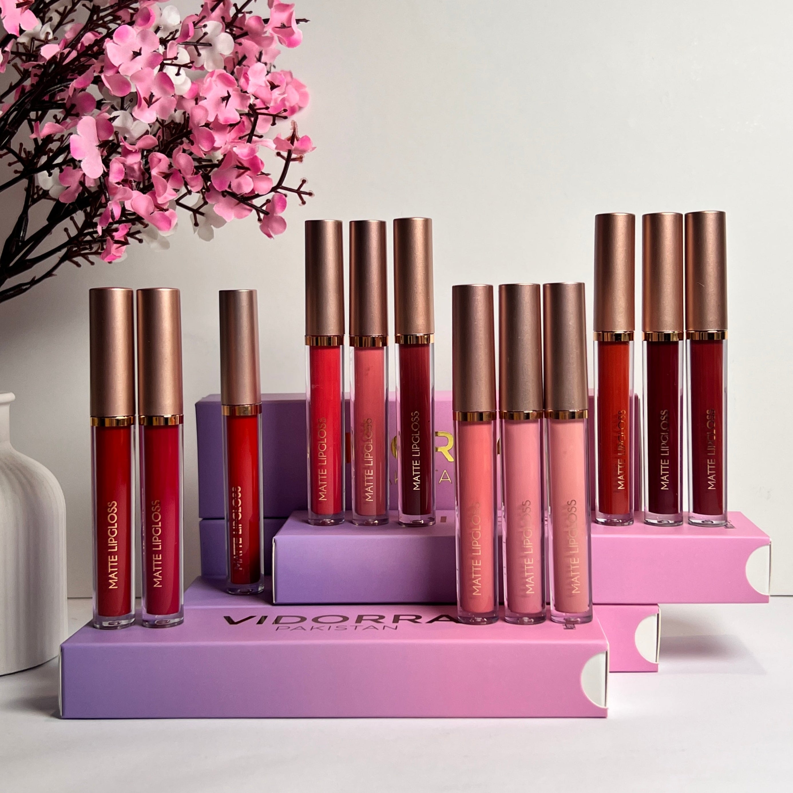 Matte lip gloss